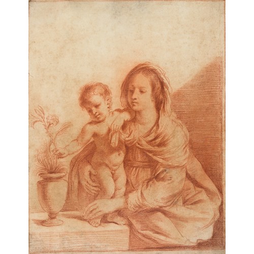 The Virgin and Child with a Pot of Lilies